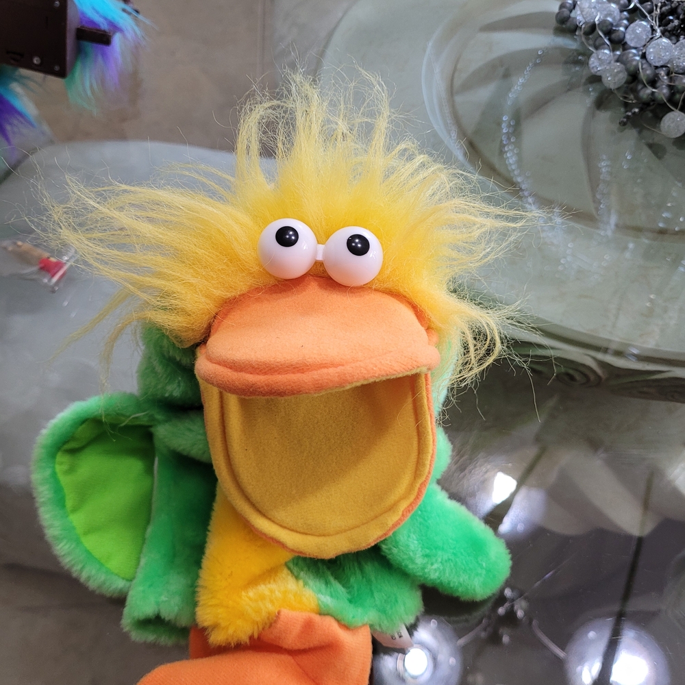 Singing Colorful Duck Puppet